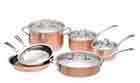 Calphalon-T10-Tri-Ply-Copper-10-Piece-Set,-Brown