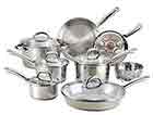 T-fal-C836SD-Ultimate-Stainless-Steel-Copper-Bottom-13-PC-Cookware-Set,-Piece,-Silver