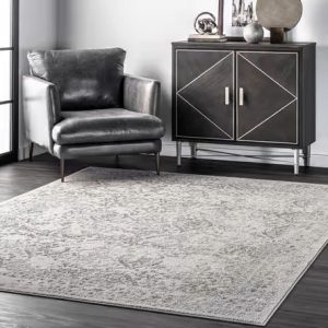 Ivory-Floral-Ornament-Area-Rug