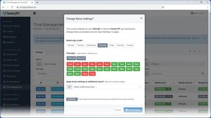 SentryPC-Time-Management-weekly-schedule