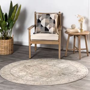 Silver-Tasseled-Medallion-Area-Rug